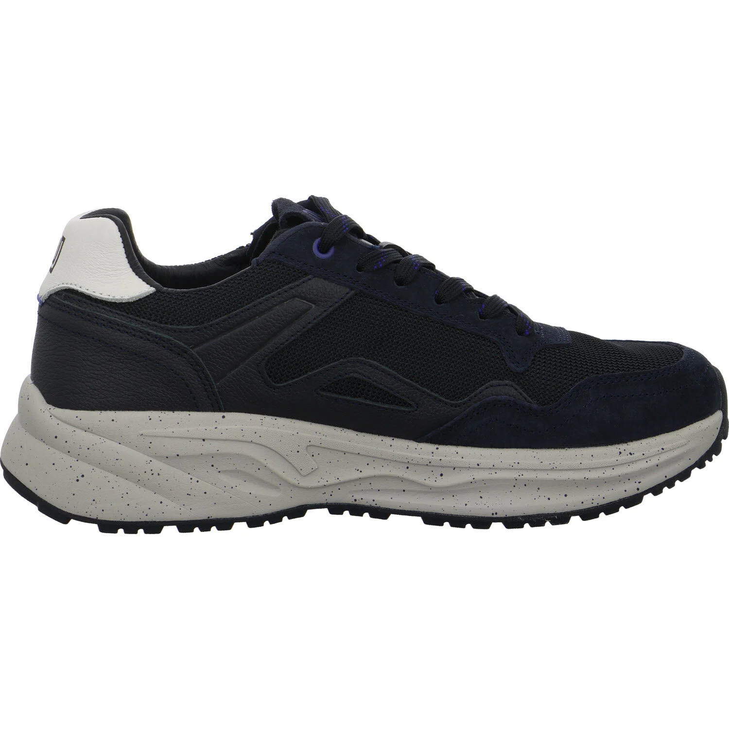 Element 7 von 8 (Bild) – Waldläufer Herren Schnürschuhe 985001-104/217 H-Pablo marine H (weit)