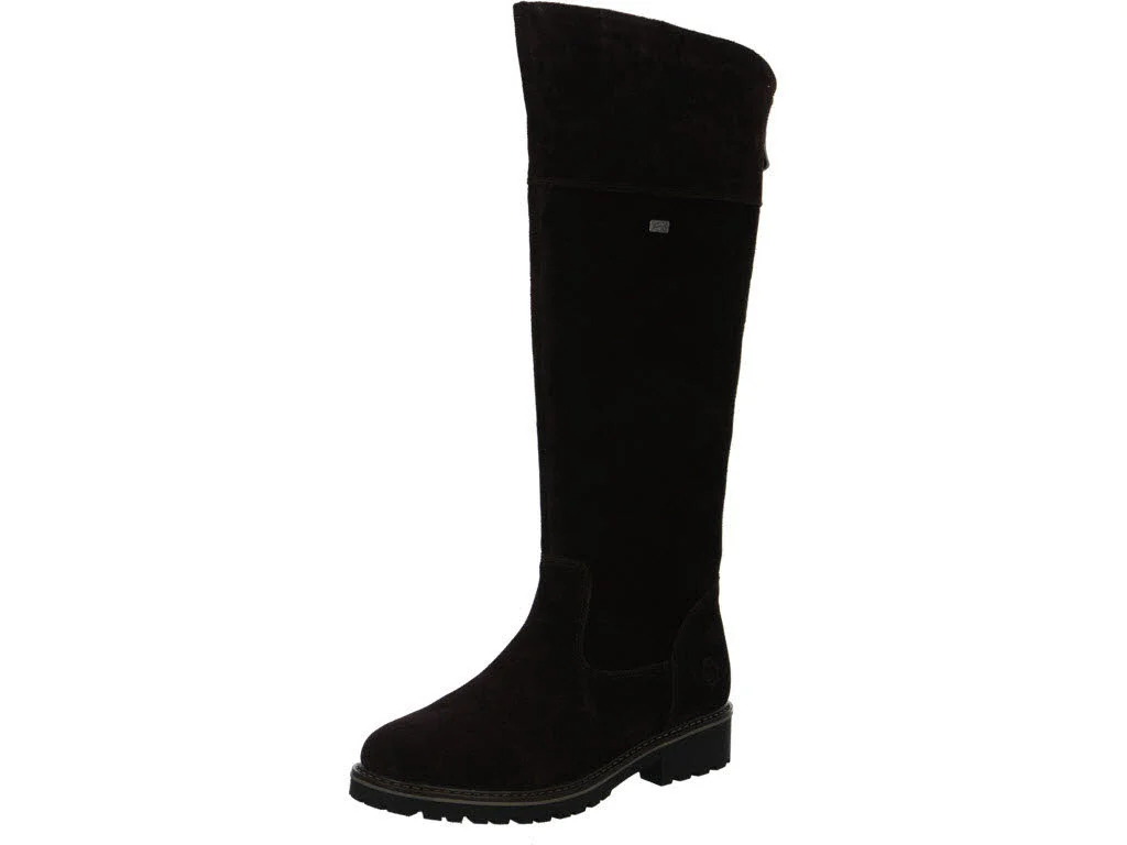 Remonte Damen Langschaftstiefel R6581-25 R6581 cigarre/nougat G (weit)