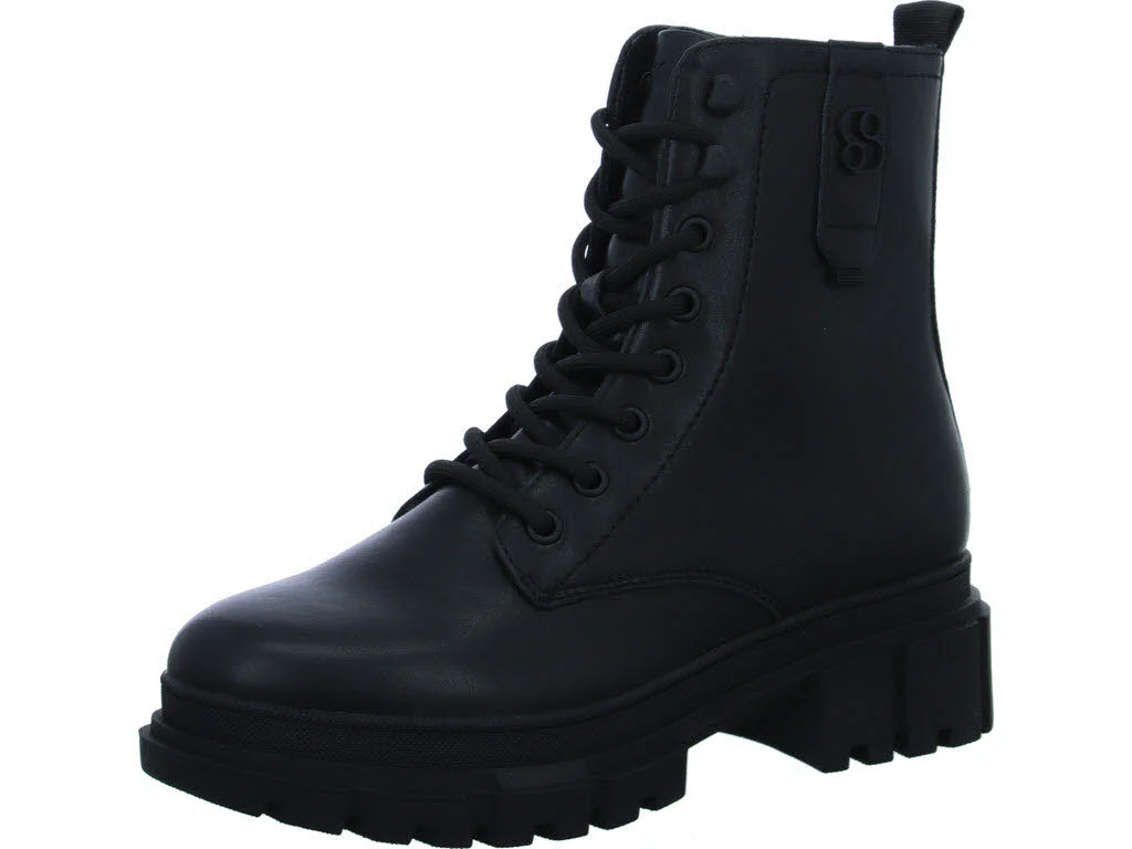 s.Oliver Damen Schnürstiefel 5-25214-41/0A1 5-25214-41 BLACK normal