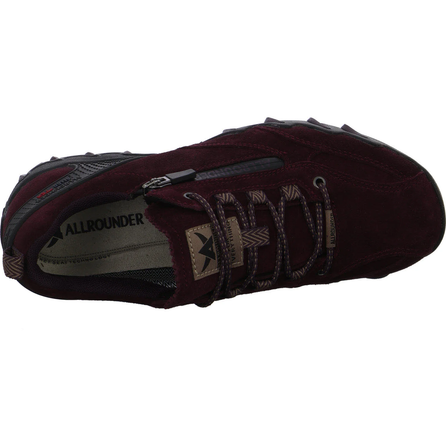 Element 8 von 8 (Bild) – Allrounder by Mephisto Damen Schnürschuhe P2008885 Nizar-Tex madera normal