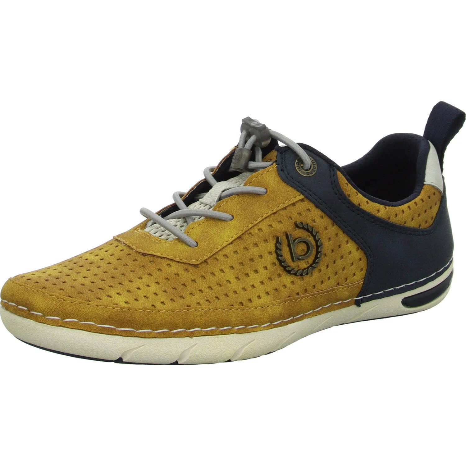 Bugatti men Herren Slipper 321ASG035050-5041 321ASG035050 yellow / dark blue normal
