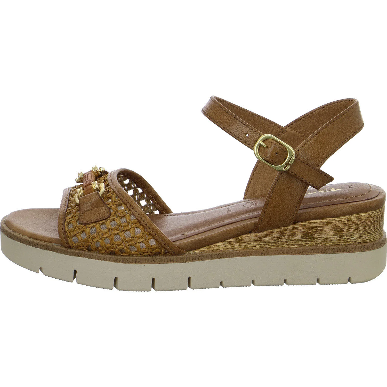 Tamaris Damen Sandalen 1-28215-46/305 1-28215-46 cognac normal