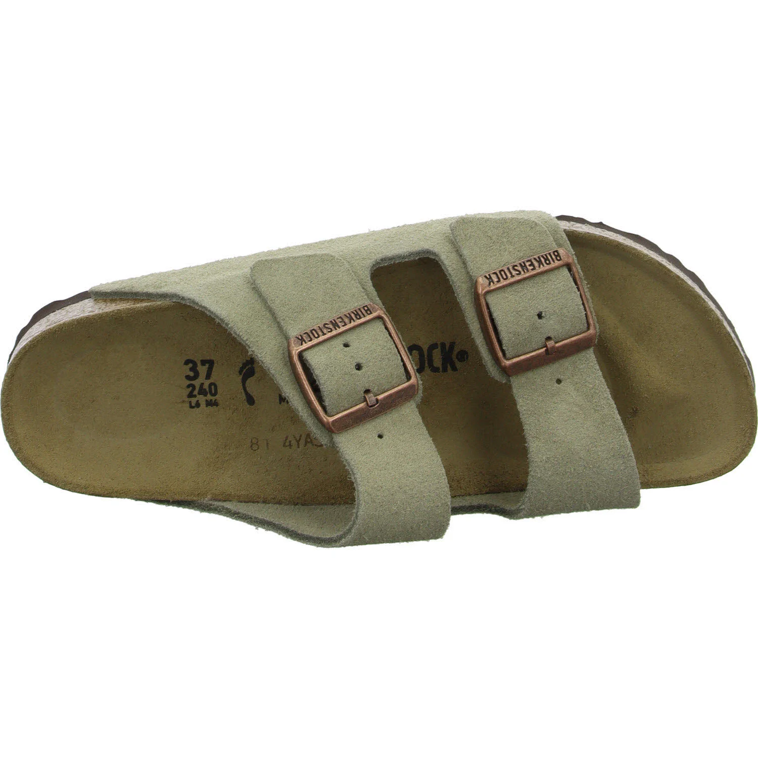 Element 8 von 8 (Bild) – BIRKENSTOCK Pantoletten 051463 Arizona taupe schmal