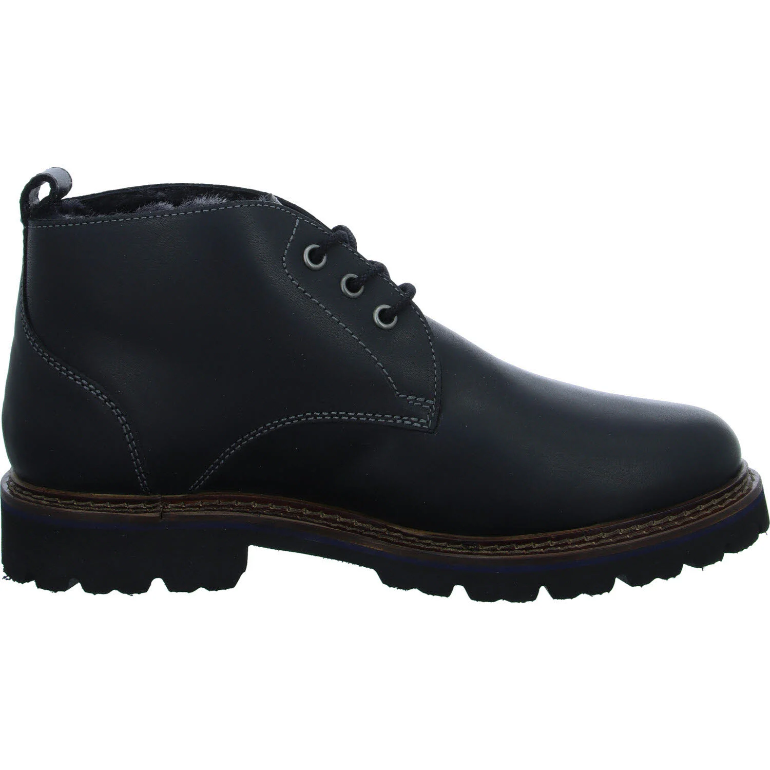 Sioux Herren Schnürstiefel warm 38332 Adalrik-701-Lf-H schwarz H (extra weit)
