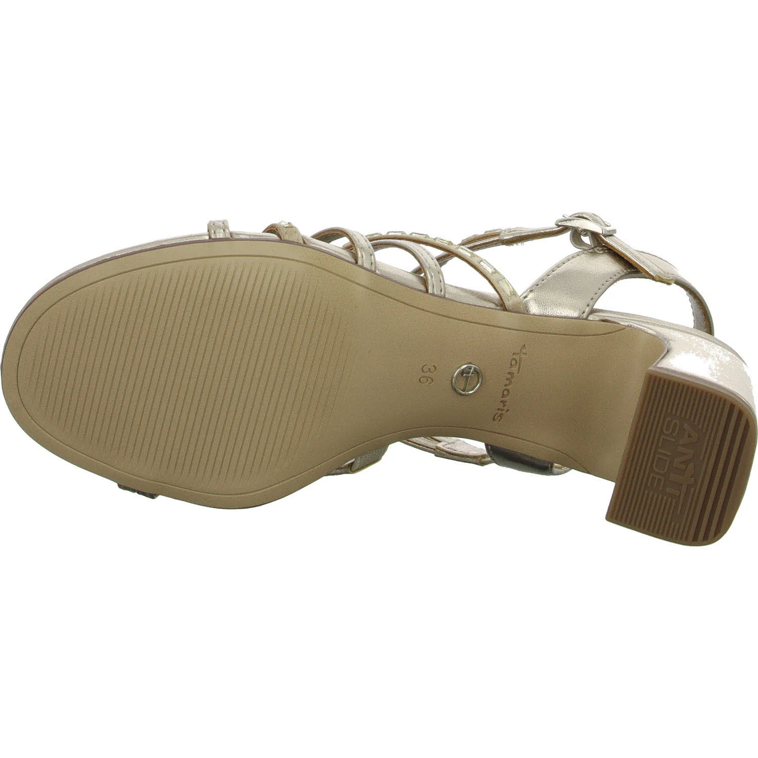 Element 5 von 8 (Bild) – Tamaris Damen Sandalen 1-28329-46/933 1-28329-46 light gold normal