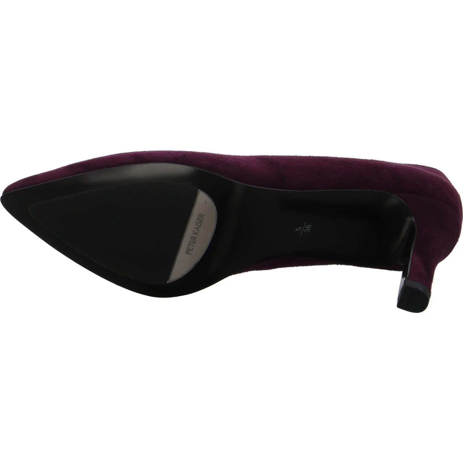 Peter Kaiser Damen Pumps 9-72442-44-549 9-72442-44 bordeaux suede F 1/2 (normal)