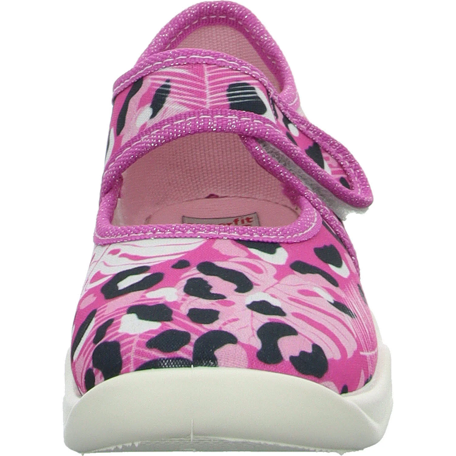Superfit Kinder Hausschuhe 1-006272-5500 Bubble rosa/mehrfarbig WMS mittel