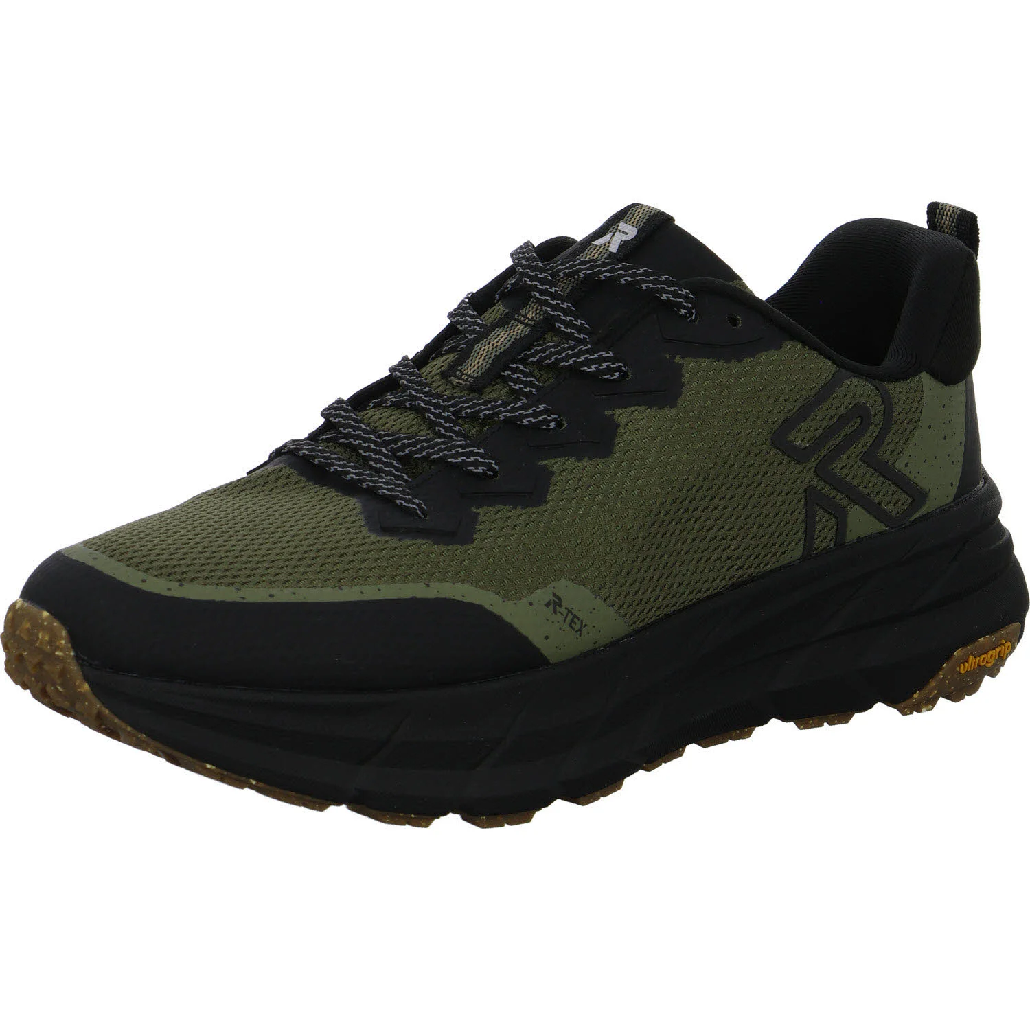 Rieker Herren Schnürschuhe U4501-55 U4501 negro/olive/liane/schwarz G 1/2 (weit)