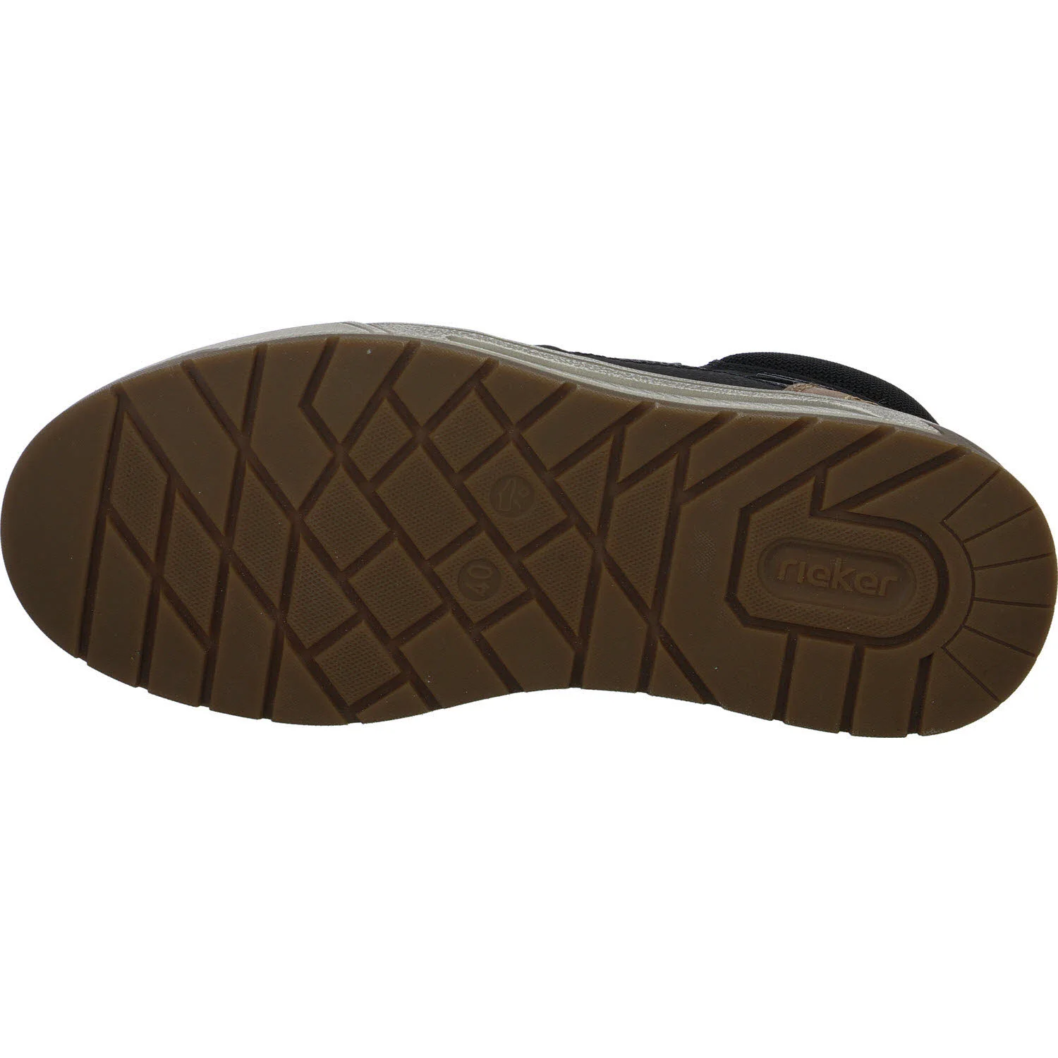 Rieker Herren Schnürstiefel warm 36020-00 36020 schwarz/zimt/schwarz H (extra weit)
