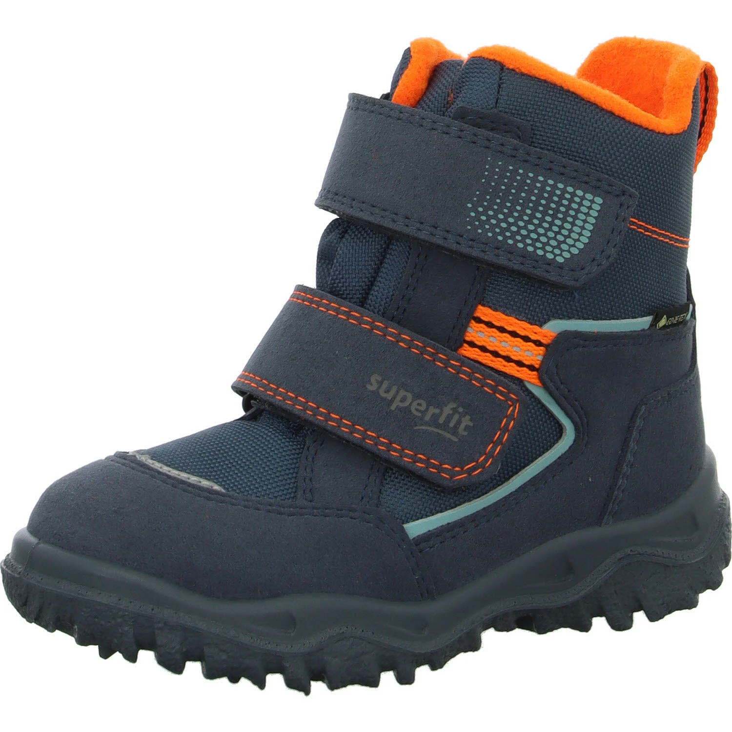Element 2 von 8 (Bild) – Superfit Kinder Winterstiefel 1-006082-8030 Husky blau/orange WMS mittel