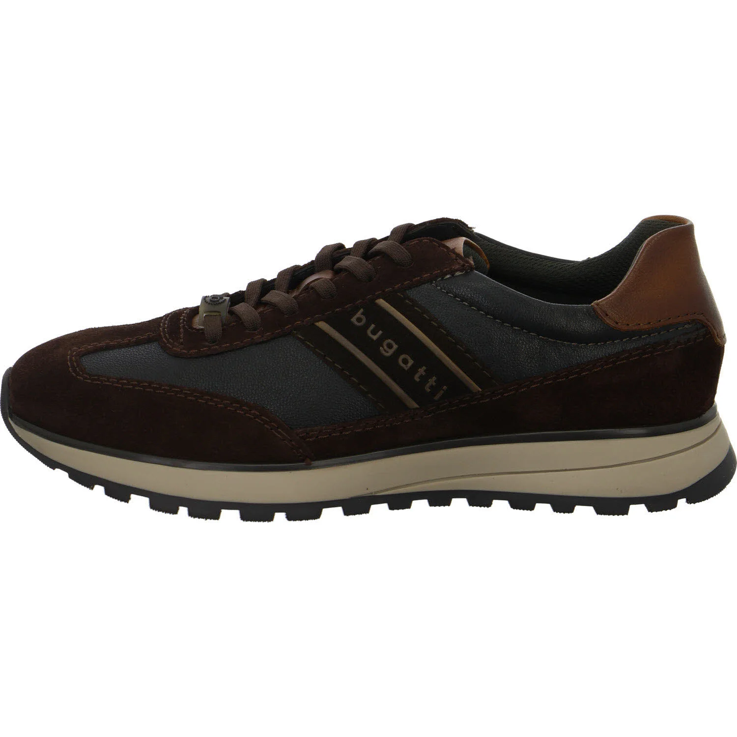 Bugatti men Herren Schnürschuhe 332AWC031410-6111 332AWC031410 dark brown/dark grey normal
