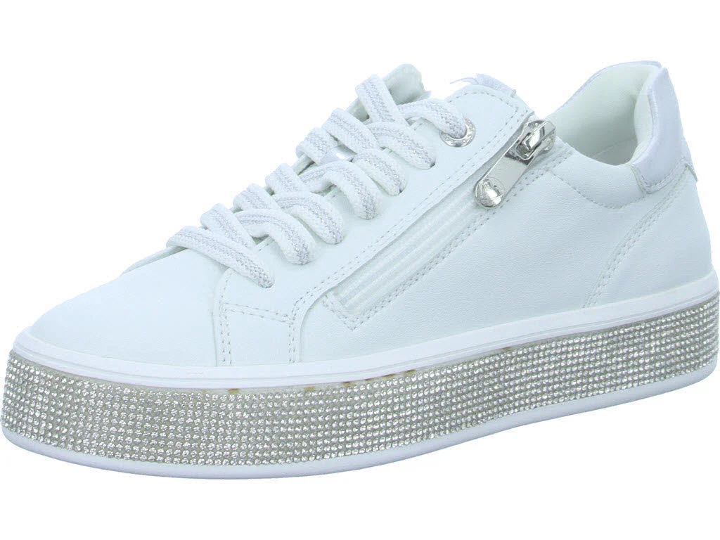 Element 1 von 8 (Bild) – Marco Tozzi Damen Schnürschuhe 2-23715-42/197 2-23715-42 white comb normal