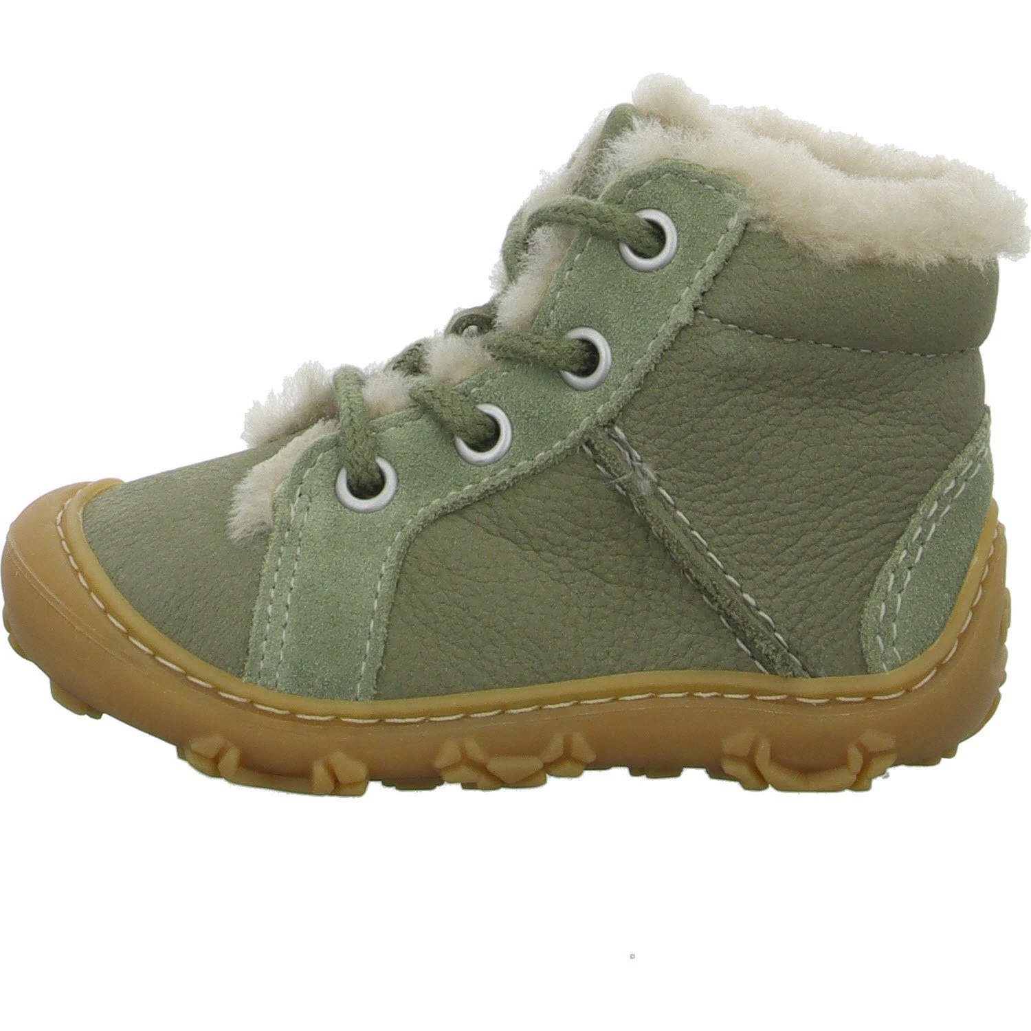 Ricosta Kinder Schnürstiefel 50 1500103/530 Elia eukalyptus WMS weit