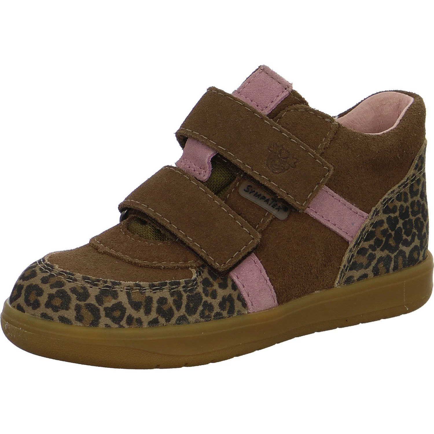 Ricosta Kinderschuh zum Schlupfen 50 2402802/270 Nero kastanie/rosa WMS mittel