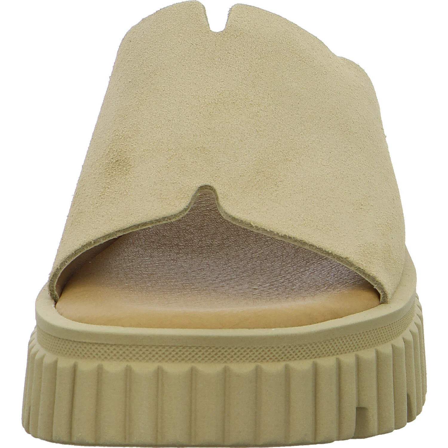 Tamaris Damen Pantoletten 1-27216-44/401 1-27216-44 beige suede normal