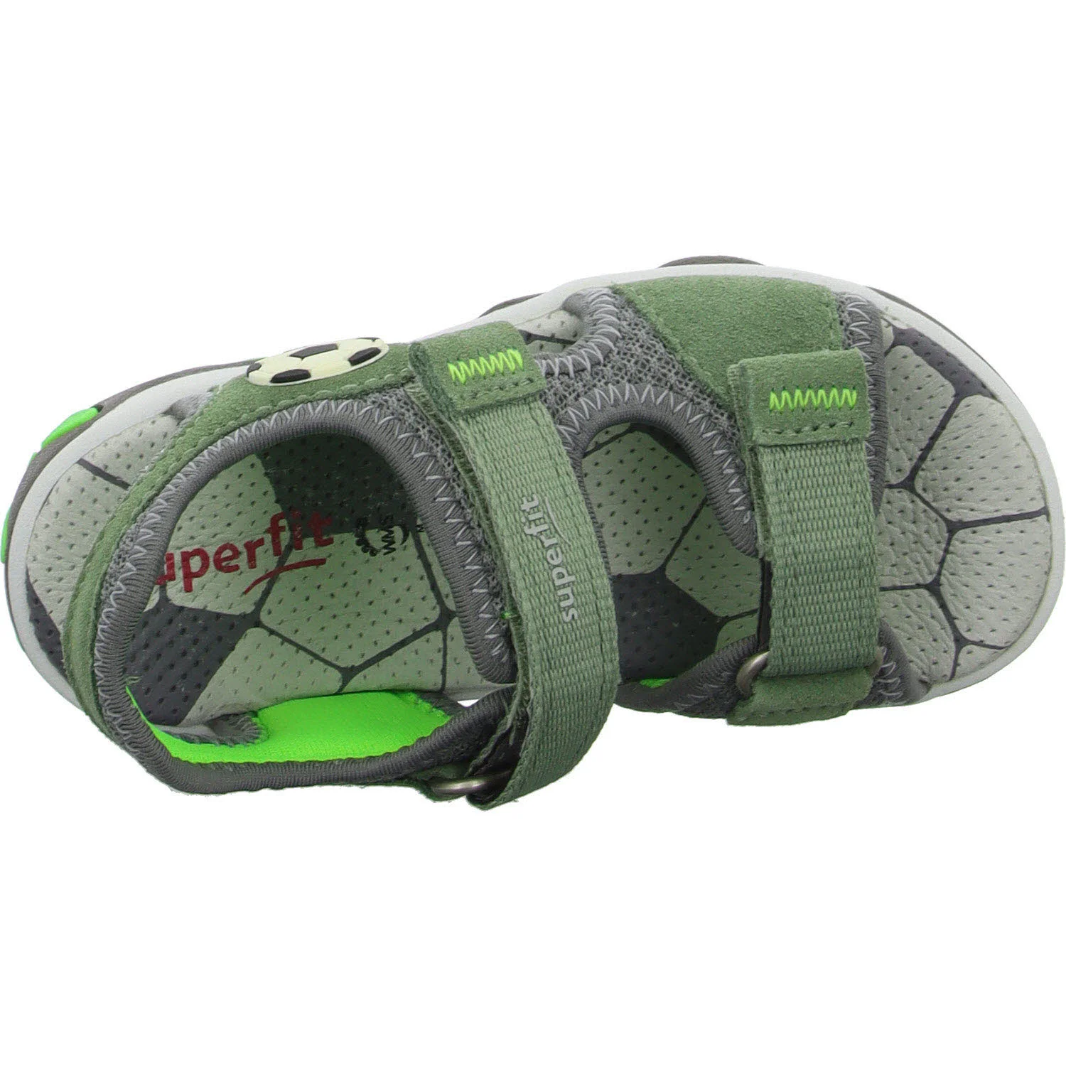 Element 8 von 8 (Bild) – Superfit Kinder Sandalen 1-009466-7500 Mike 3.0 hellgrün/hellgrau WMS mittel
