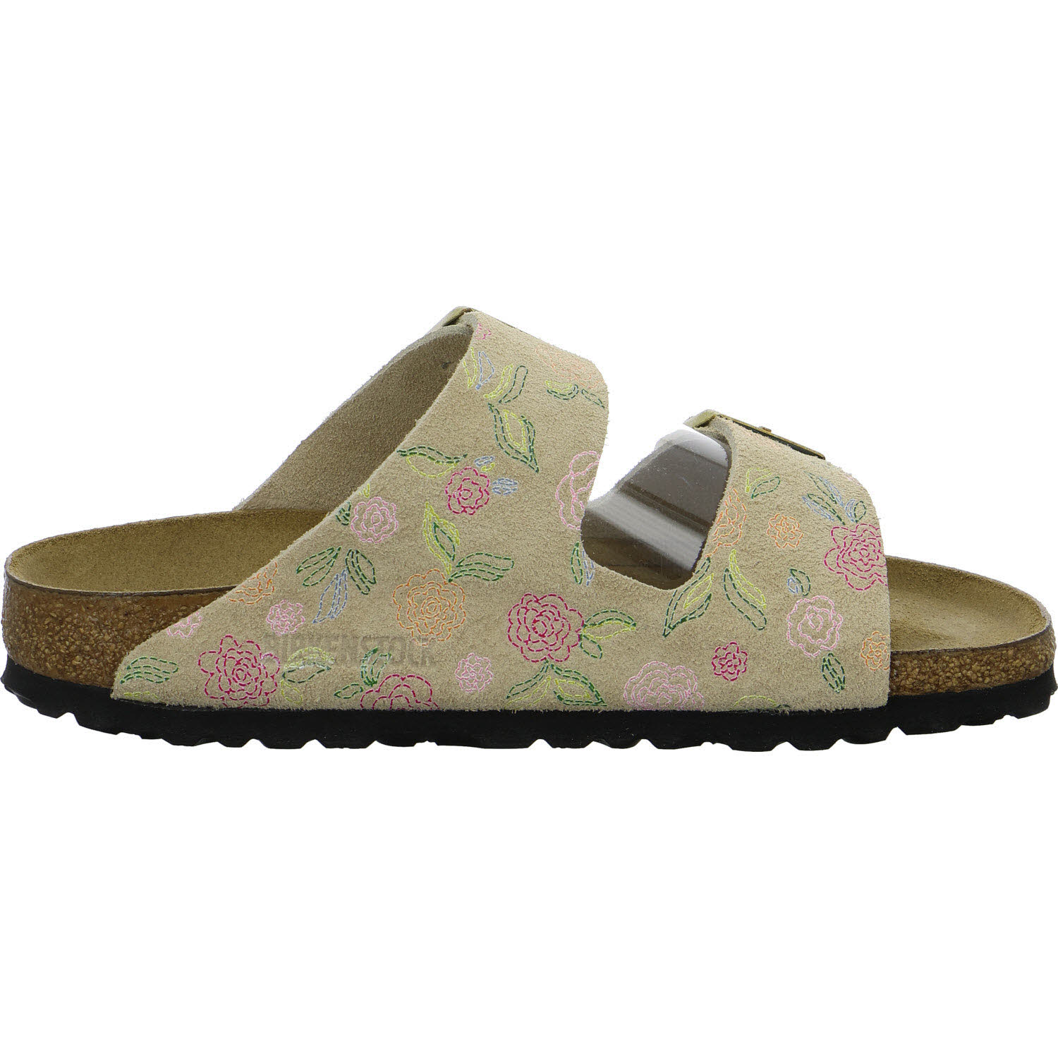 BIRKENSTOCK Pantoletten 1031736 Arizona sandcastle flower print schmal