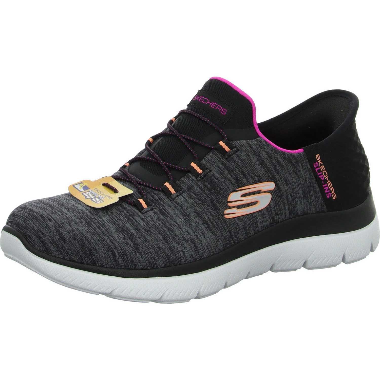 Element 2 von 8 (Bild) – Skechers Damen Slipper 149937 BKMT Summits - Dazzling Haze black/multi normal