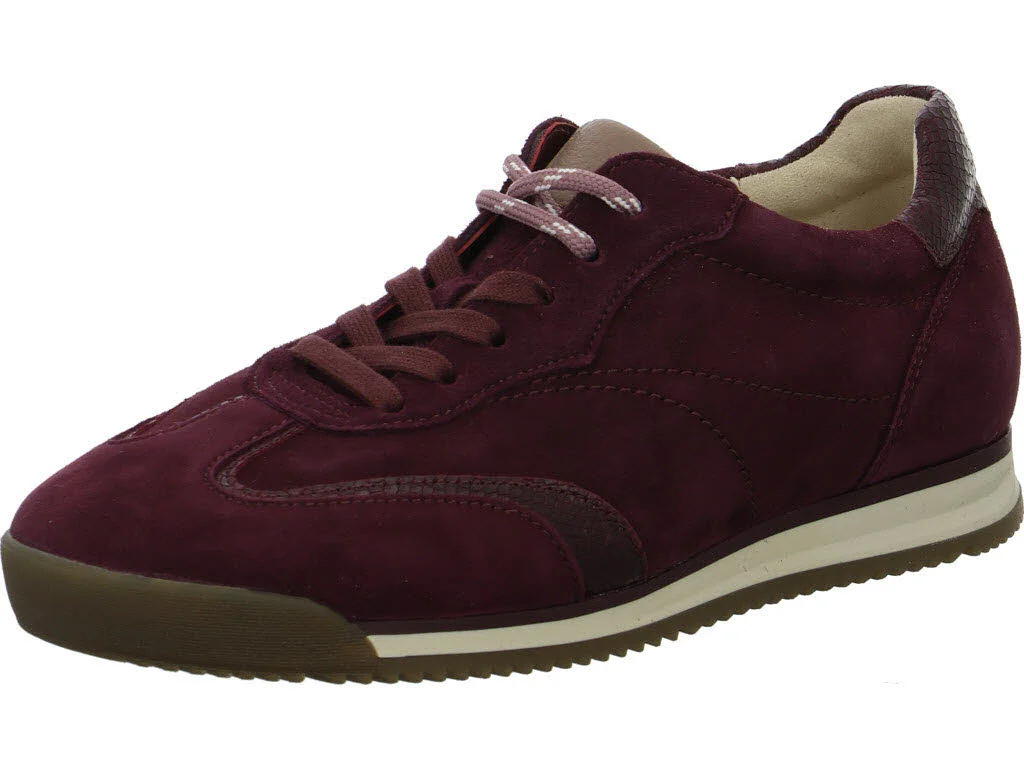 Gabor Damen Schnürschuhe 6025.02.002 6025.02 mulberry/dark rose G (normal)