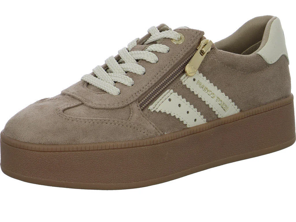 Marco Tozzi Damen Schnürschuhe 2-23716-47/470 2-23716-47 tan comb normal