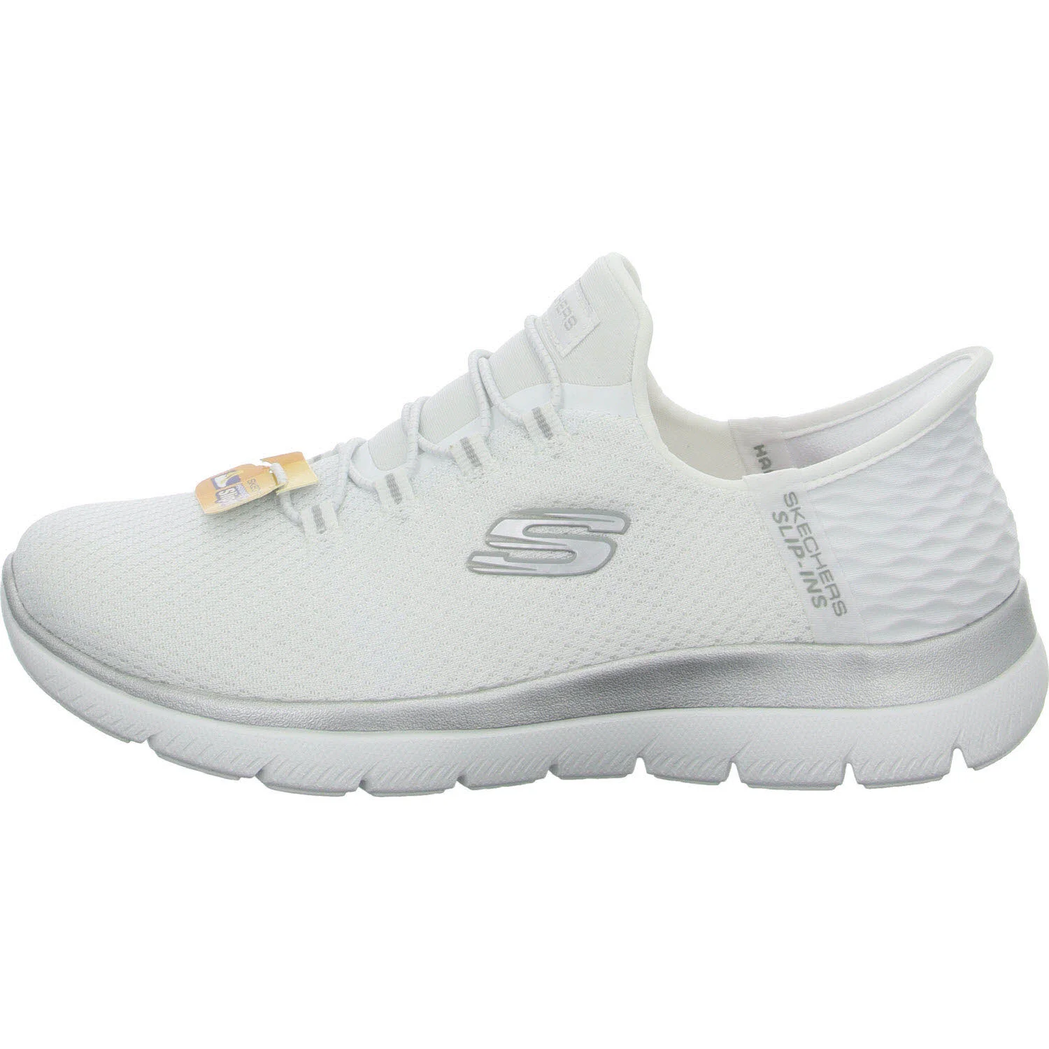 Element 6 von 8 (Bild) – Skechers Damen Slipper 150123W WSL Summits - Diamond Dream white/silver weit