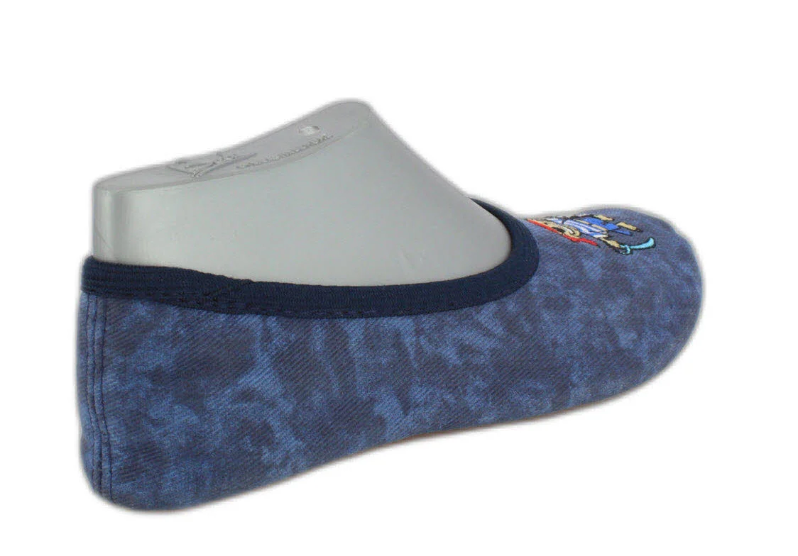 Element 5 von 8 (Bild) – Beck Gymnastikschuhe 241/05 Pirat dunkelblau normal