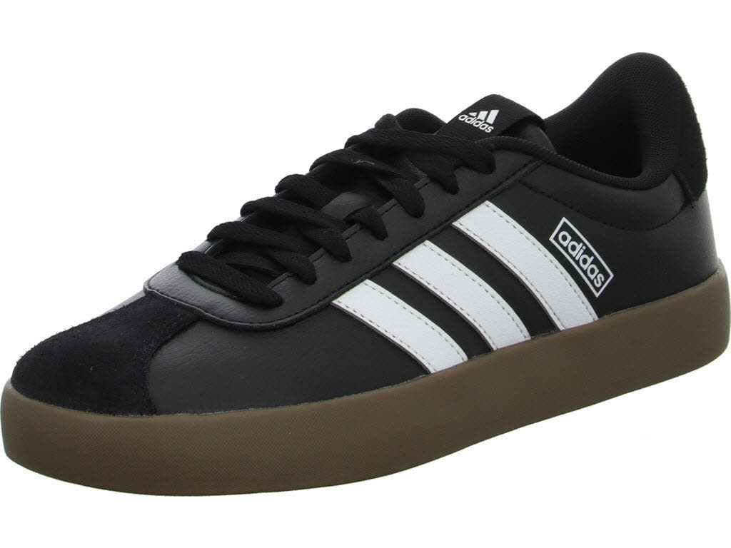 Adidas Herren Schnürschuhe ID6286/000 VL COURT 3.0 CBLACK/FTWWHT/GUM5 normal