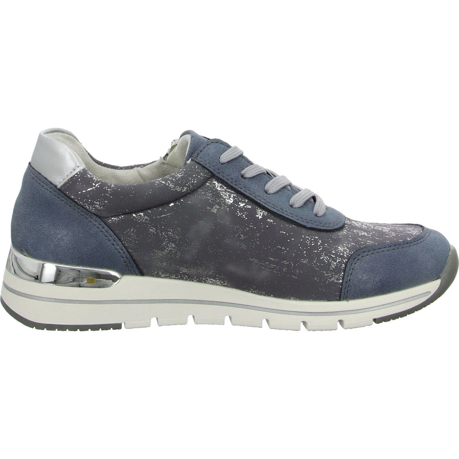 Remonte Damen Schnürschuhe R6700-13 R6700 adria/lightblue-silver G (weit)