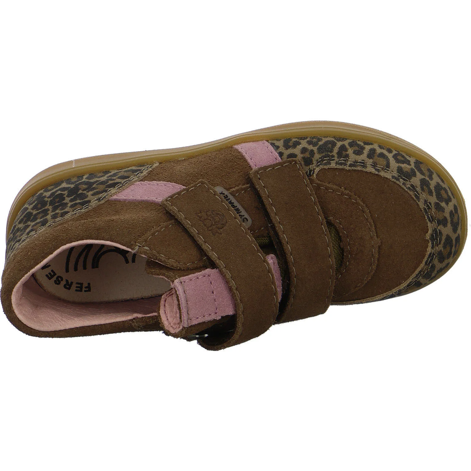 Ricosta Kinderschuh zum Schlupfen 50 2402802/270 Nero kastanie/rosa WMS mittel