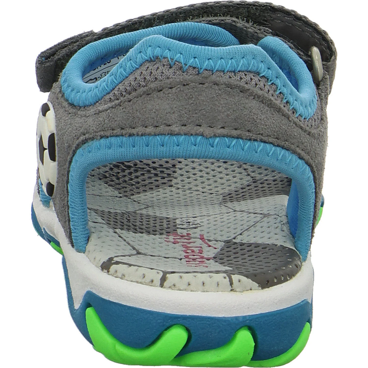 Superfit Kinder Sandalen 1-009466-2510 Mike 3.0 hellgrau/türkis WMS mittel