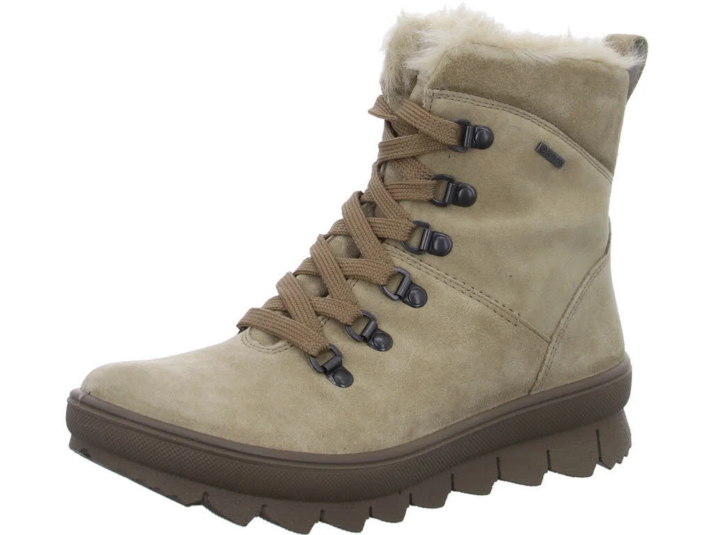 Legero Damen Schnürstiefel warm 2-000503-4500 Novara giotto (beige) G (normal)