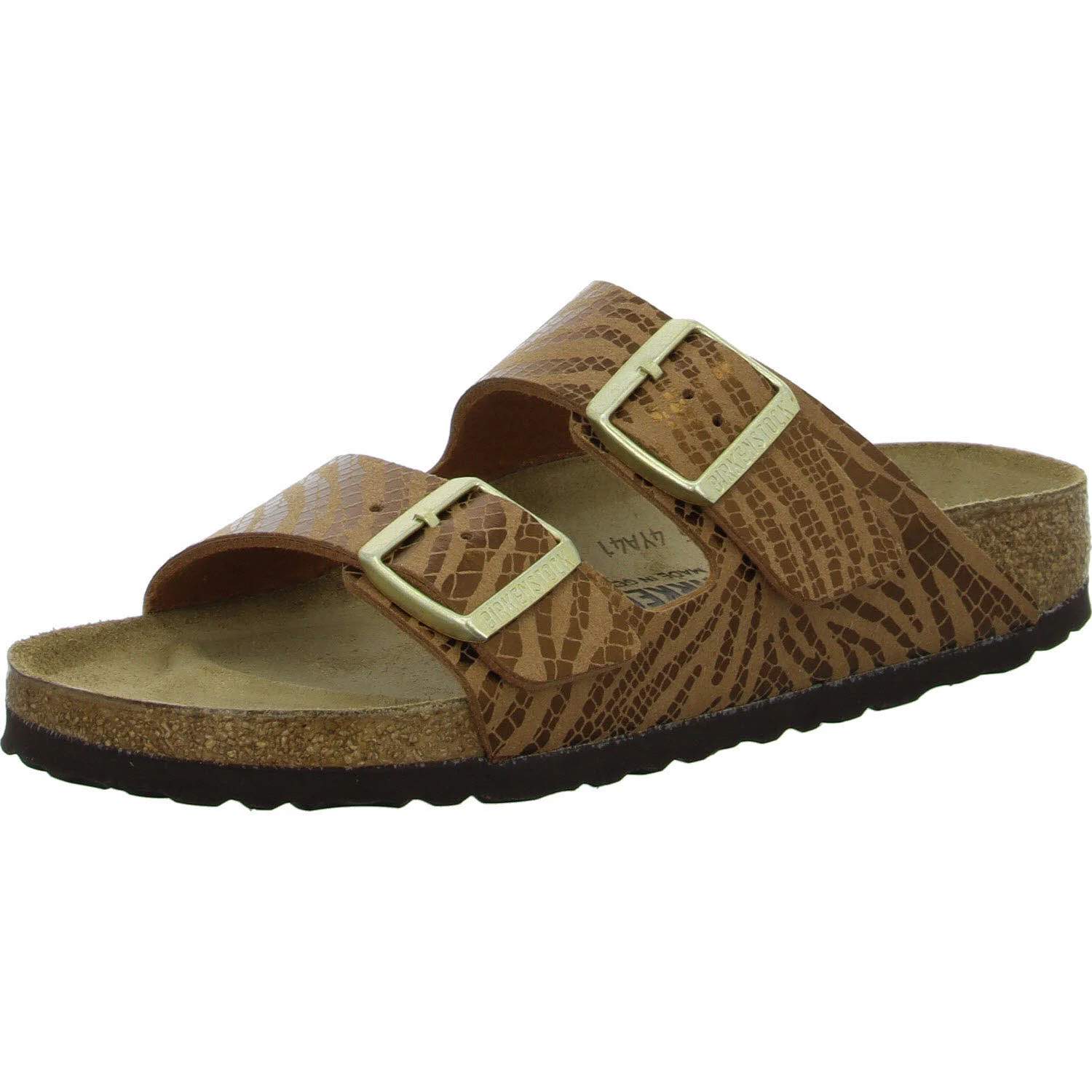 Element 2 von 8 (Bild) – BIRKENSTOCK Pantoletten 1029509 Arizona SYN zebra pecan schmal