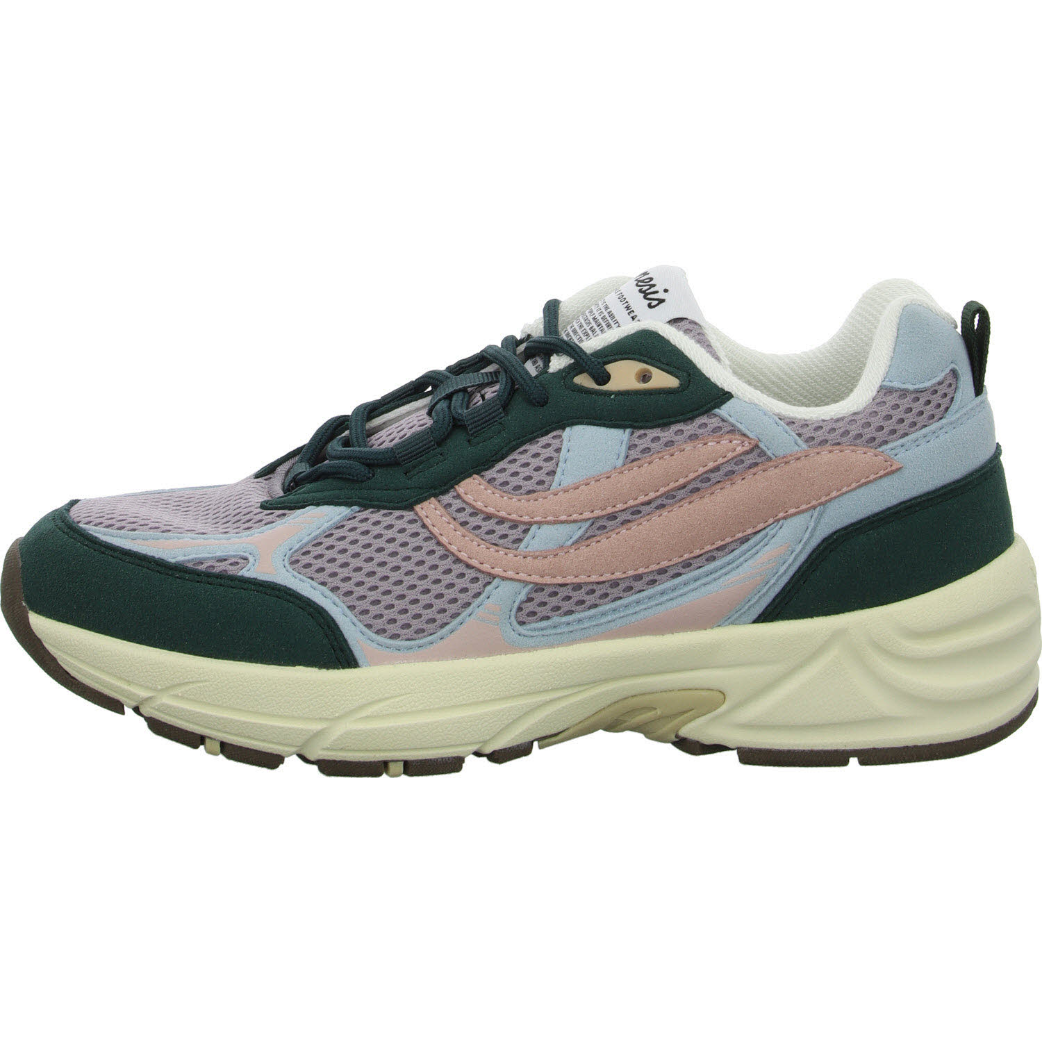 Genesis Damen Schnürschuhe 1005967 G-Eco`99 Multi Colour teal/sky/old rose normal