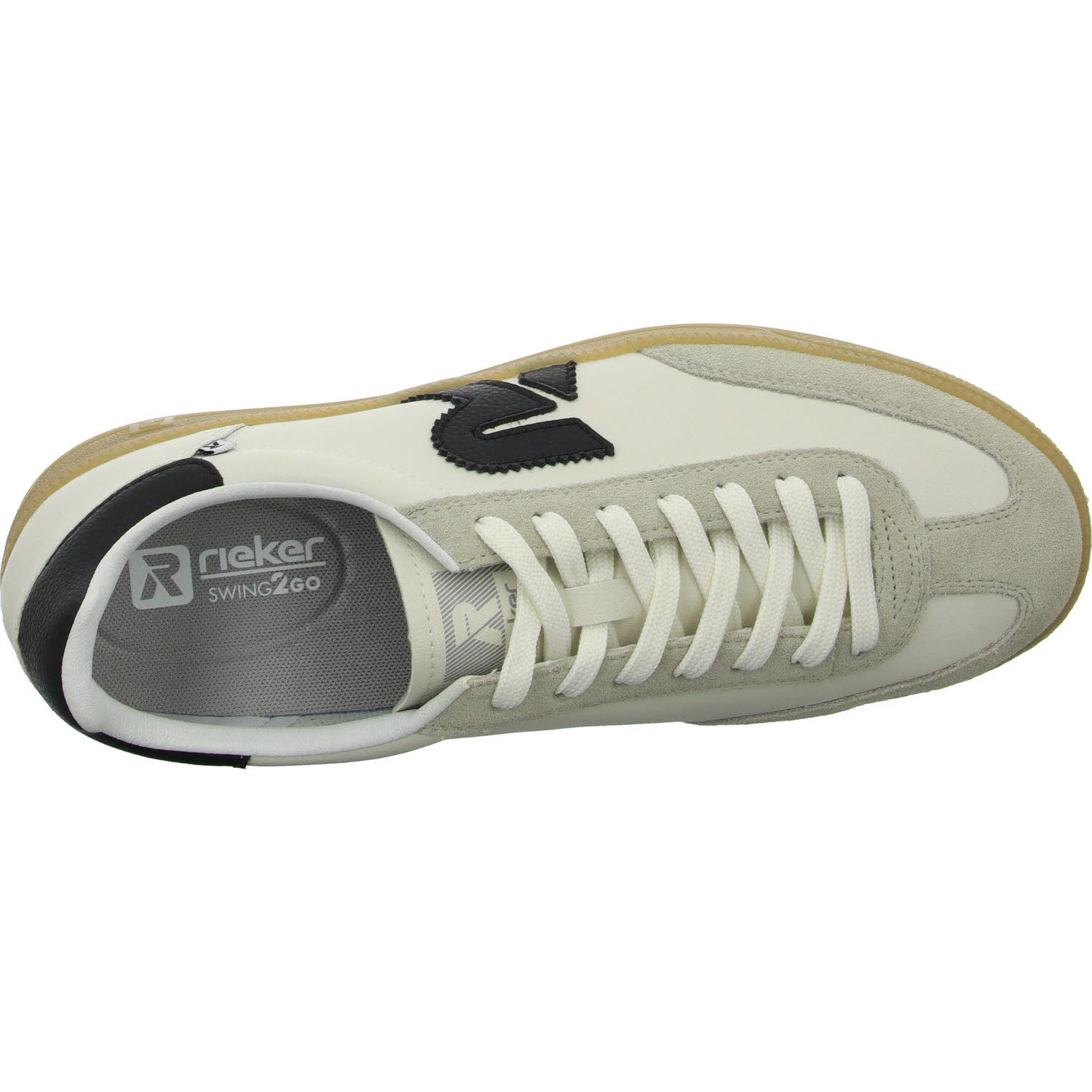 Element 8 von 8 (Bild) – Rieker Herren Schnürschuhe U2200-83 U2200 quarz/snow/schwarz G 1/2 (weit)