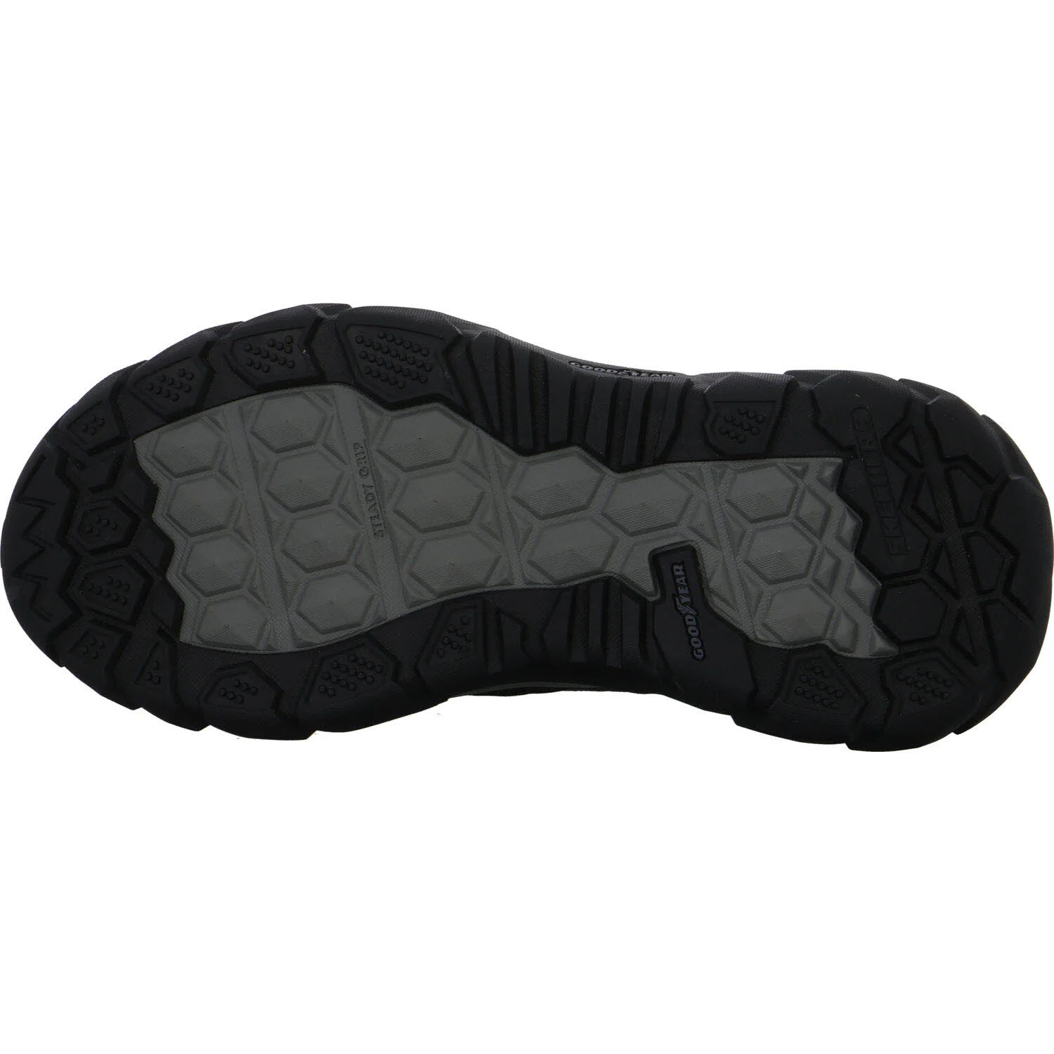 Skechers Herren Slipper 205680 BLK Santoro - Archaic black normal