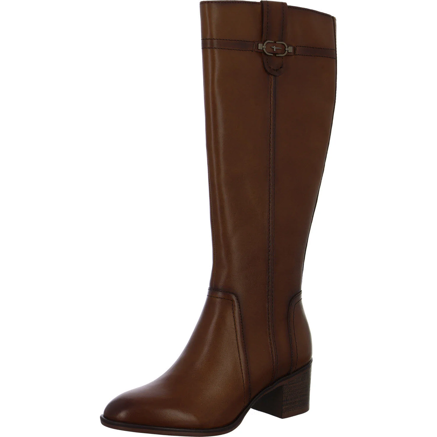 Element 2 von 6 (Bild) – Tamaris Damen Stiefeletten 1-25576-47-348 1-25576-47 cognac leather normal