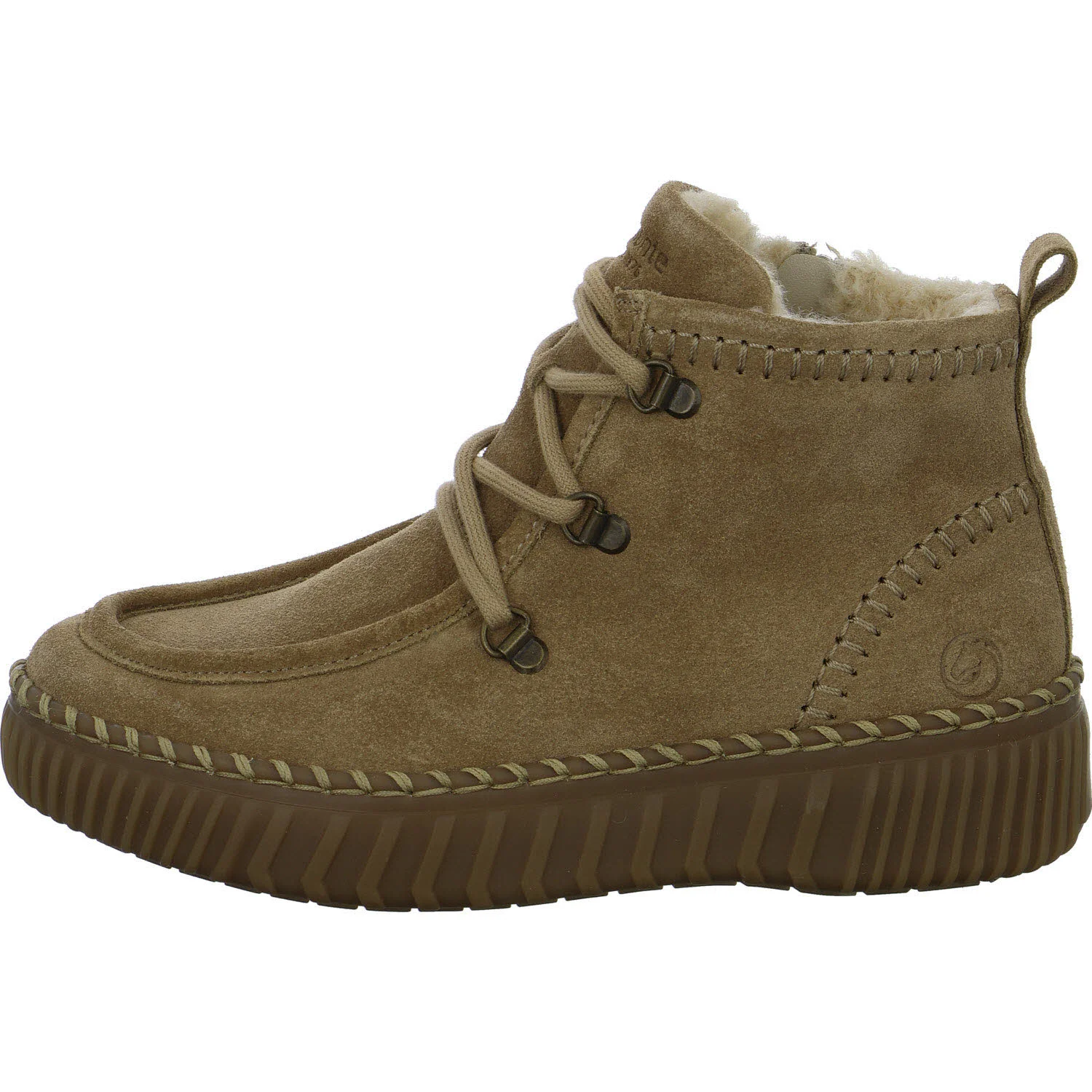 Element 6 von 8 (Bild) – Remonte Damen Schnürstiefel warm D4A72-20 D4A72 camel G (weit)