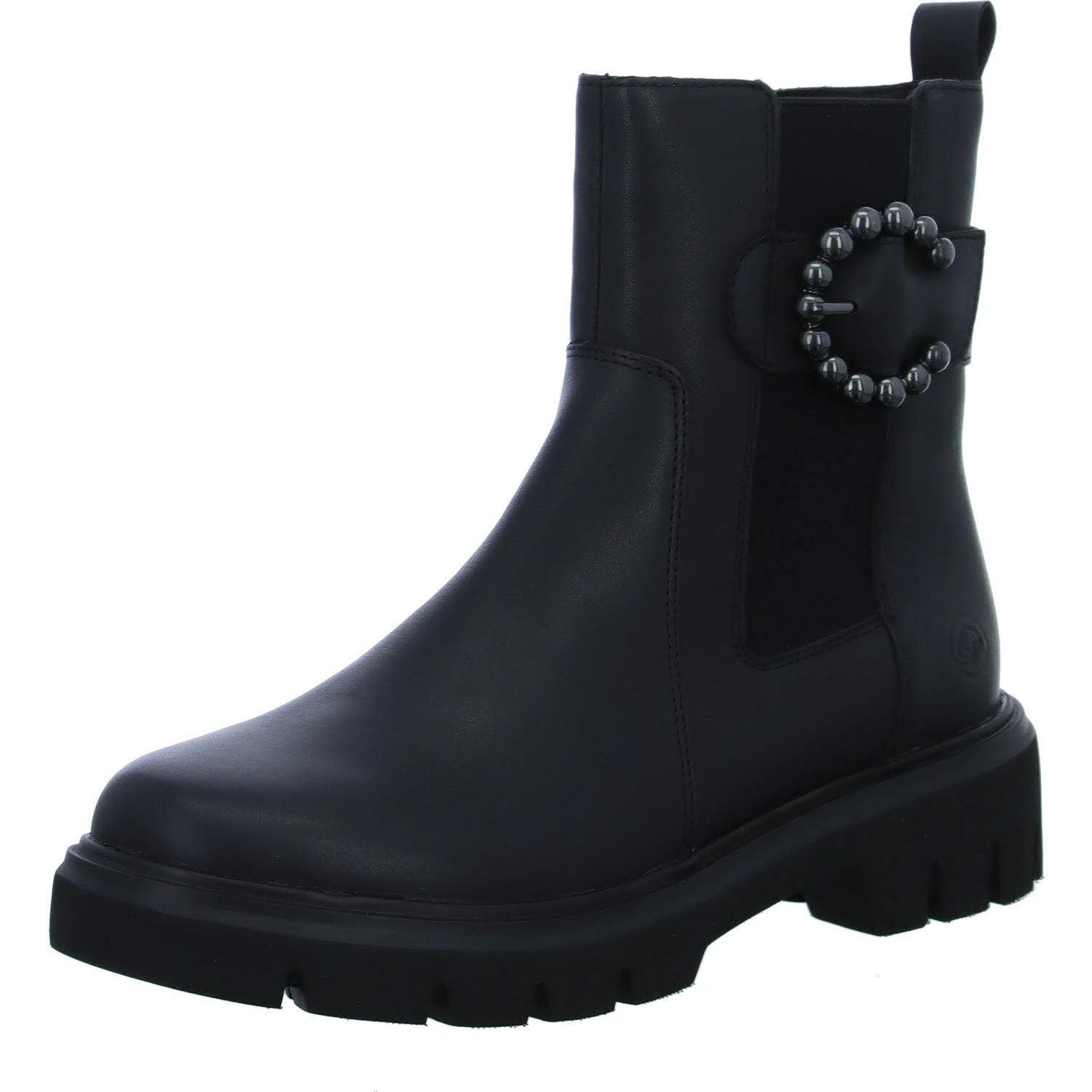 Element 2 von 8 (Bild) – Remonte Damen Stiefeletten D1W74-00 D1W74 schwarz/schwarz/schw G (weit)