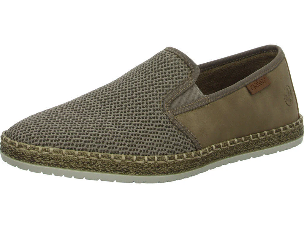 Rieker Herren Slipper B5265-65 B5265 kiesel/fango/amarett G 1/2 (weit)