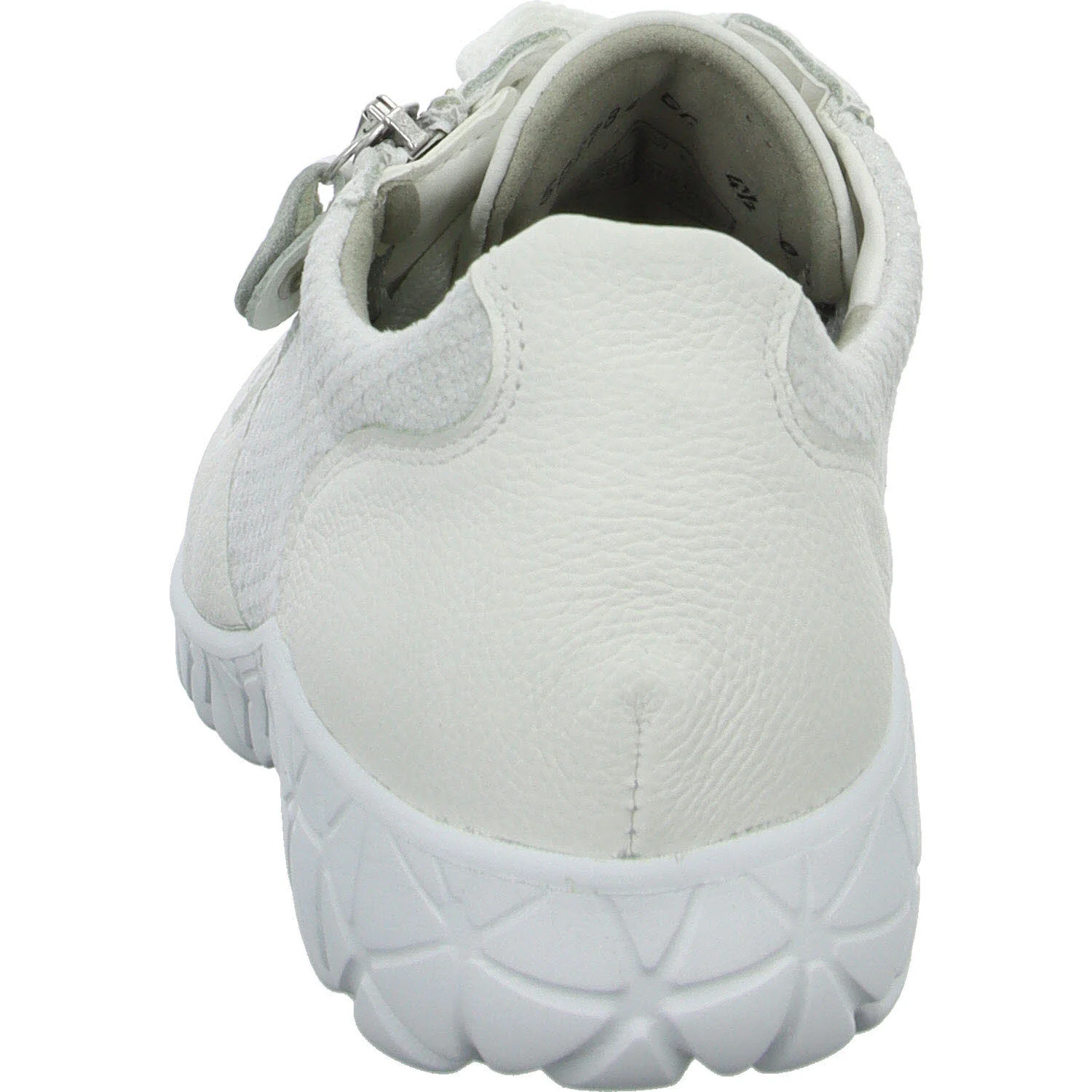 Element 4 von 8 (Bild) – Waldläufer Damen Schnürschuhe H89001-244/663 Havy Soft weiss silber H (weit)