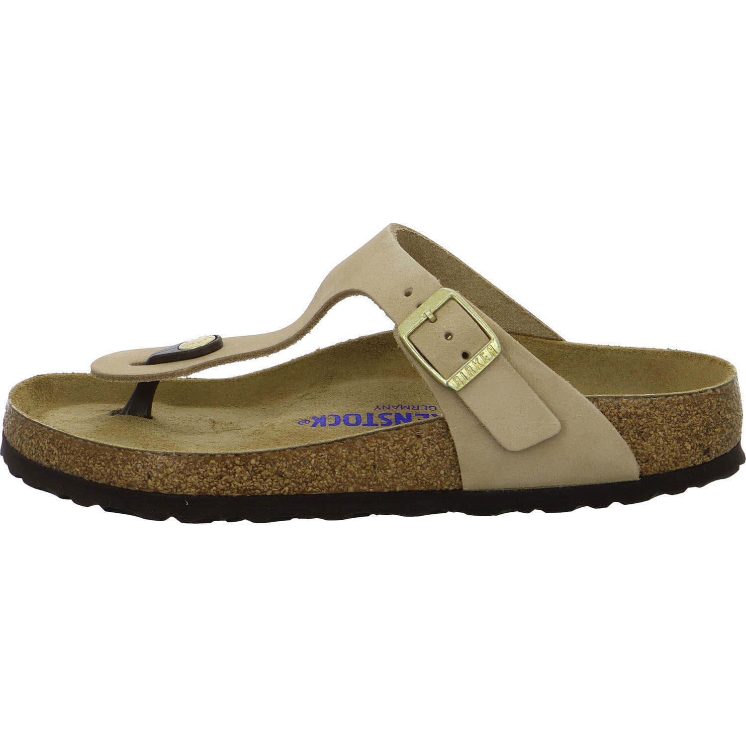 BIRKENSTOCK Pantoletten 1018999 Gizeh Soft Footbed taupe normal