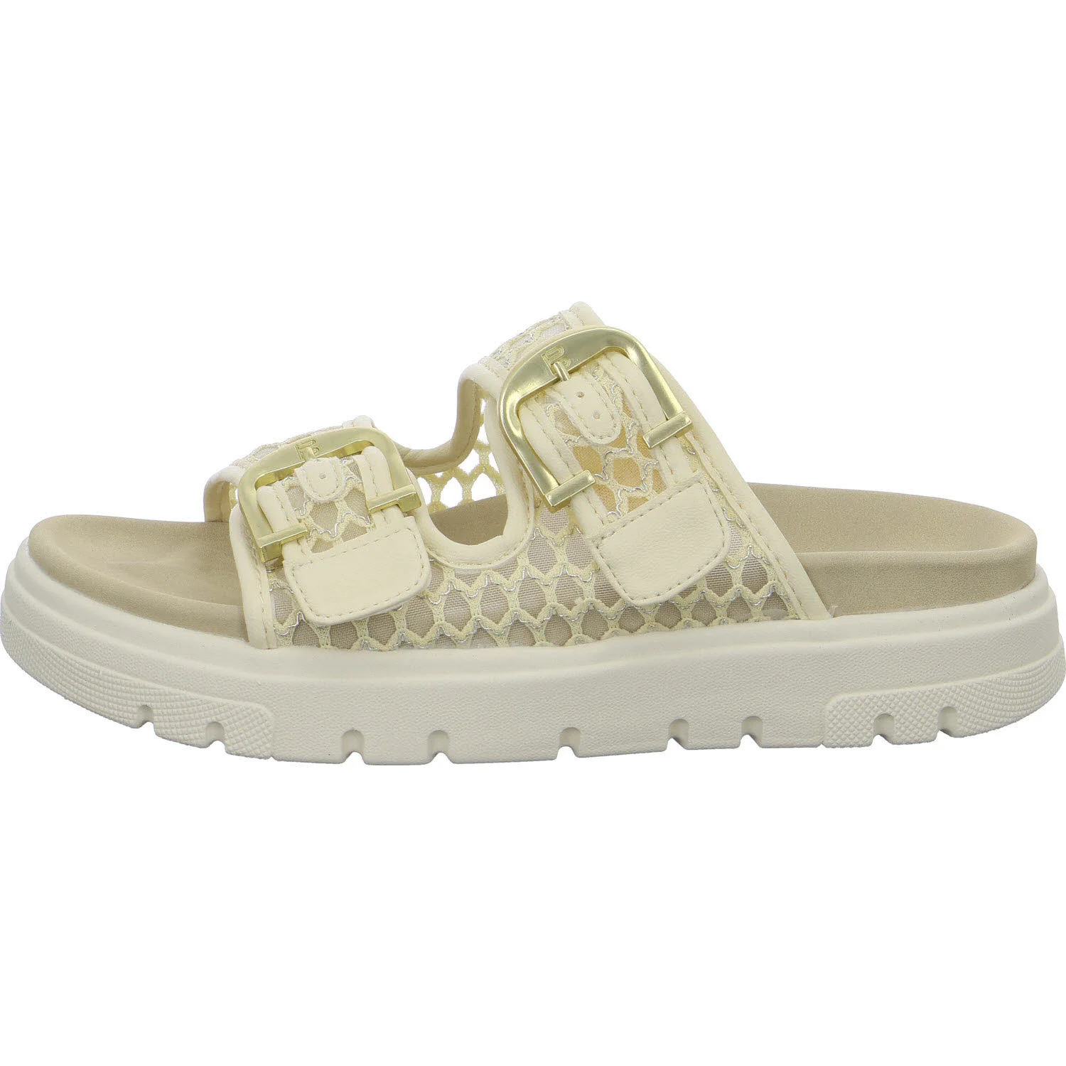 TT.Bagatt Damen Pantoletten D31AK7966950-5251 D31AK7966950 beige/gold normal
