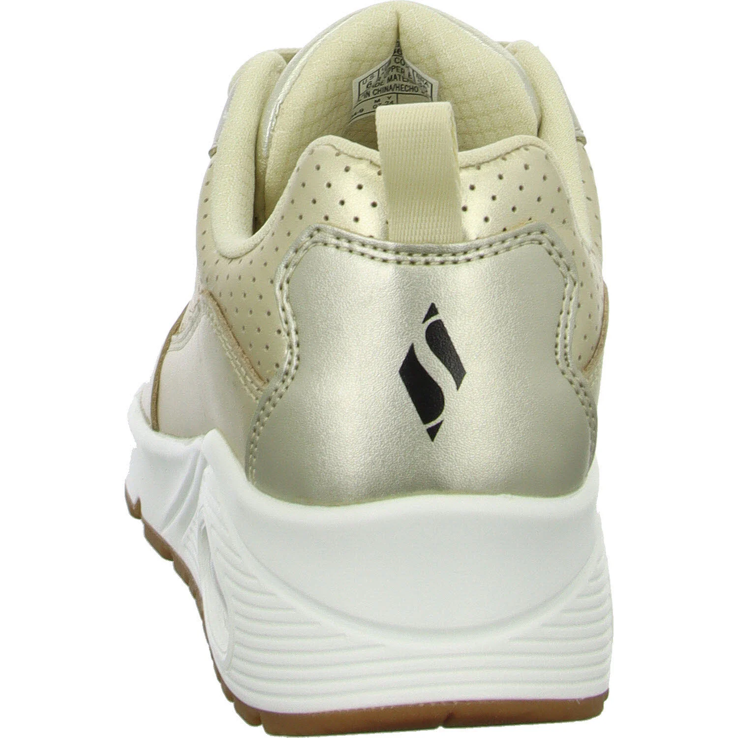 Element 4 von 8 (Bild) – Skechers Damen Schnürschuhe 177109 CHMP Uno - Metallixs champagne normal