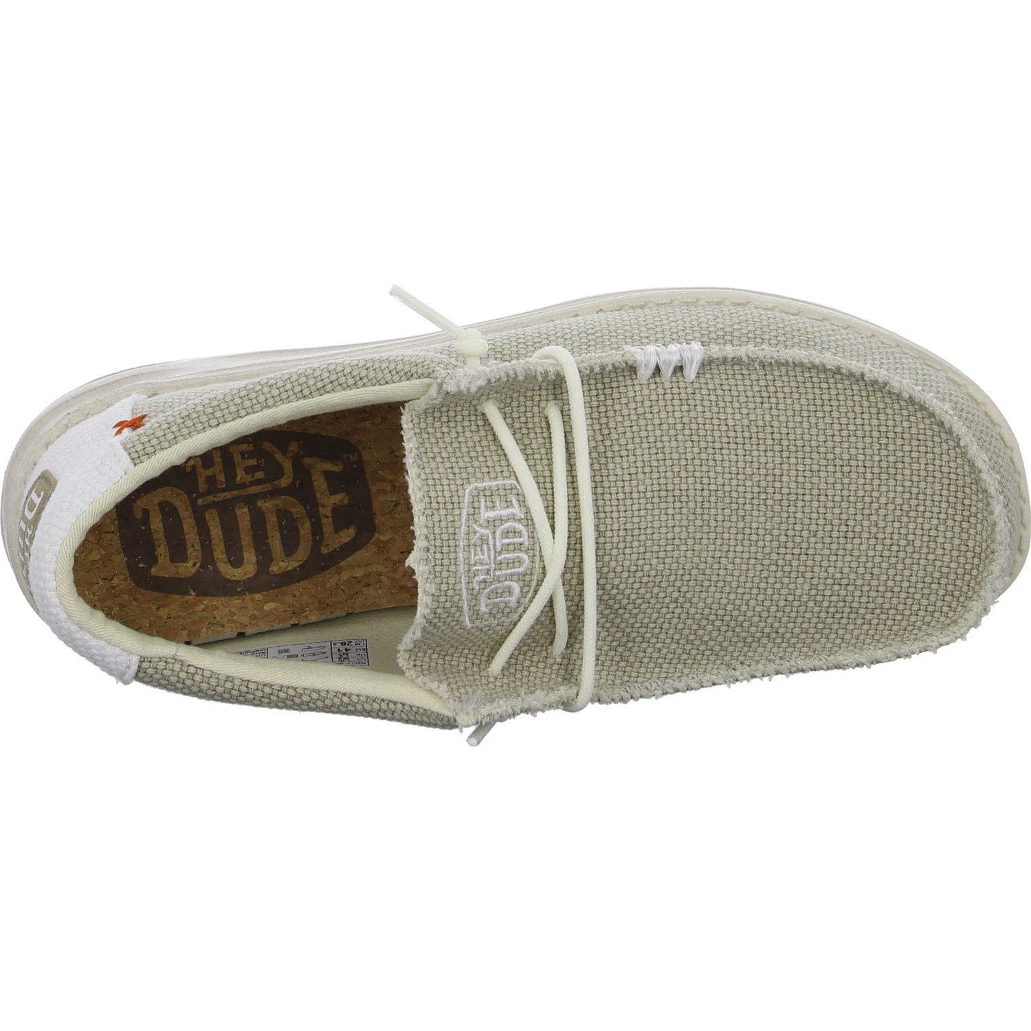 heydude Herren Slipper HD40003-1LB Wally Braided off white weit