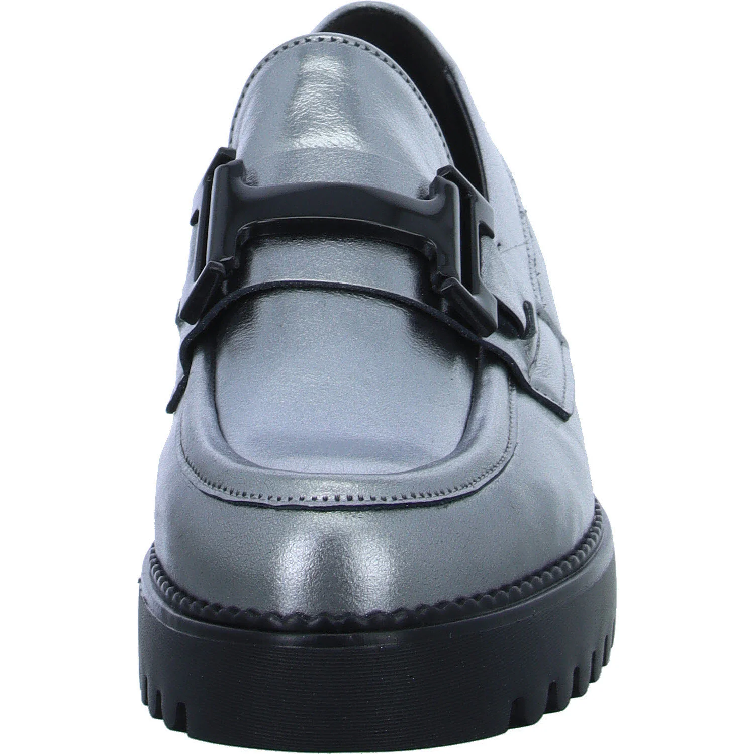 Element 3 von 8 (Bild) – Gabor Damen Slipper 52.452.90 52.452 antiksilber (schwarzlack) G (normal)