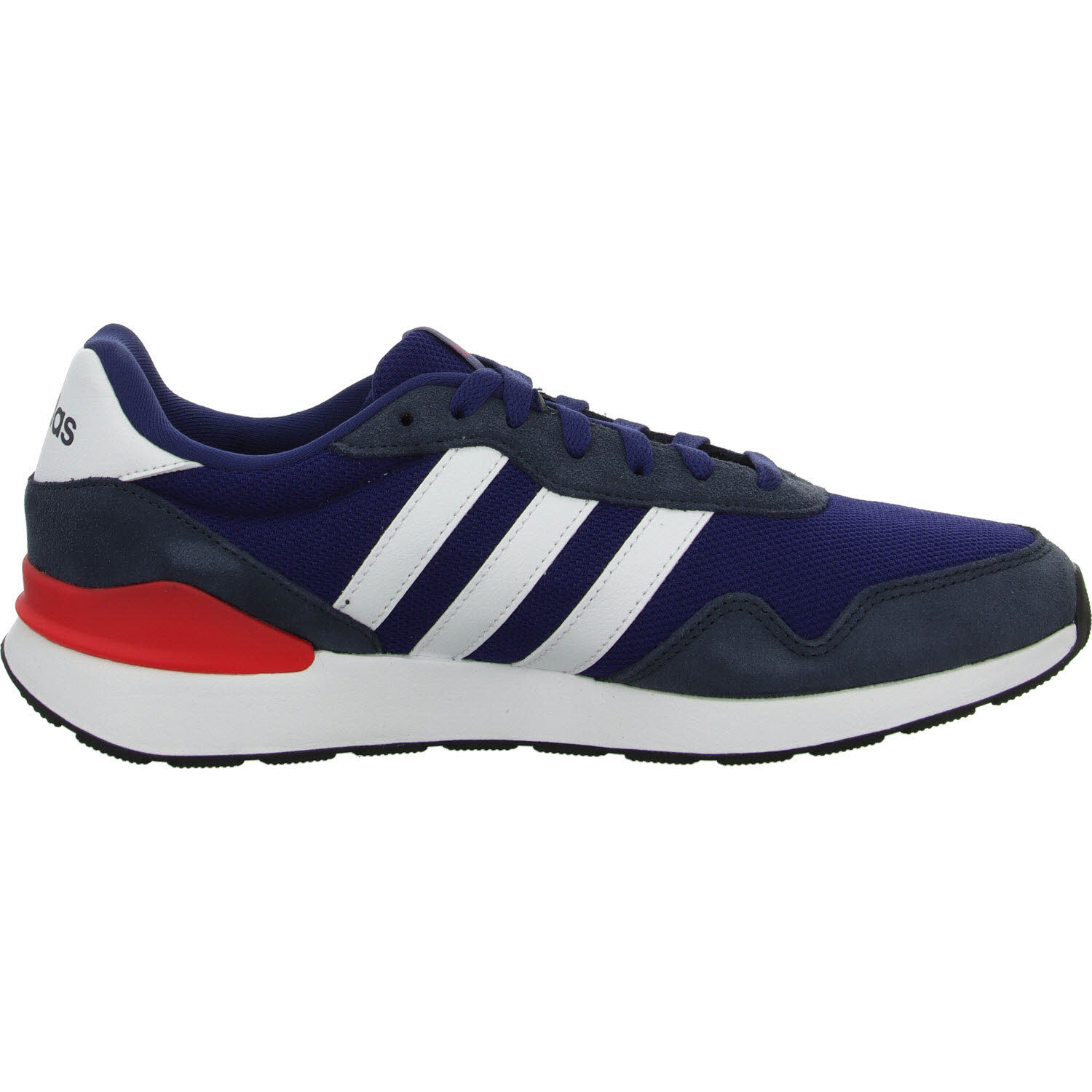 Adidas Herren Schnürschuhe JR6620/000 RUN 60s 4.0 dark blue/ftwr white/aurora ink normal