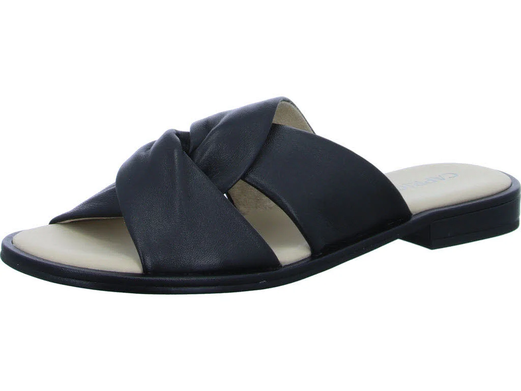Element 1 von 8 (Bild) – Caprice Damen Pantoletten 9-27100-42/022 9-27100-42 black nappa G (normal)