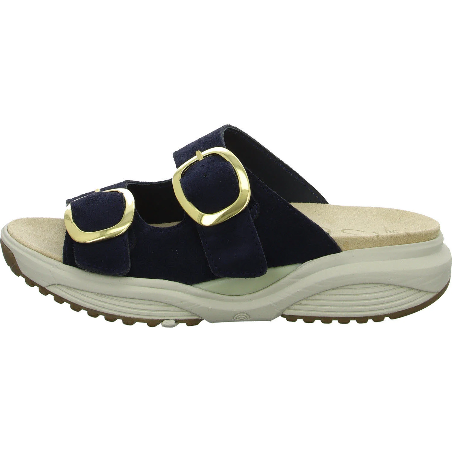 Xsensible Damen Pantoletten 30322.5/220-H Mykonos navy H (weit)