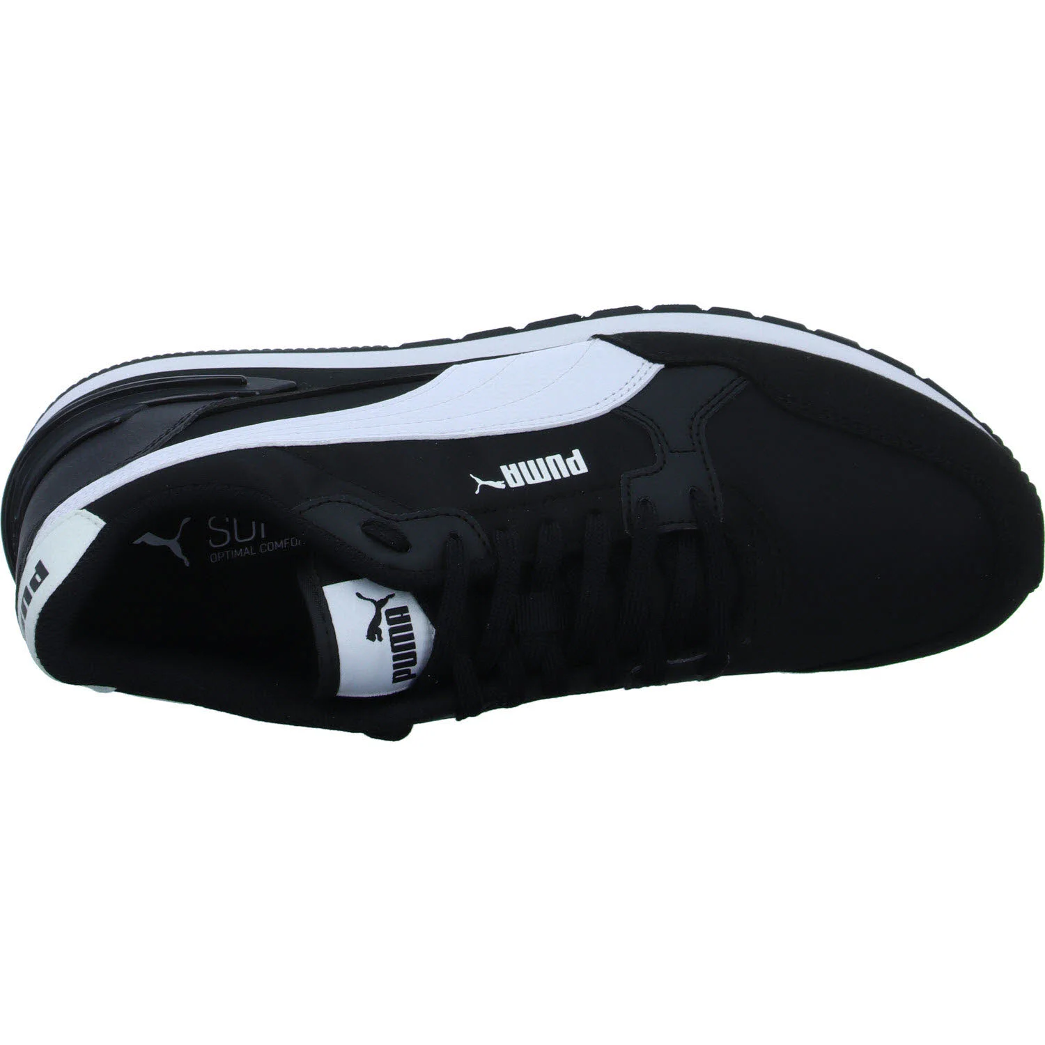 Puma Herren Schnürschuhe 399069/001 ST RUNNER V4 NL PUMA BLACK-PUMA WHIT normal