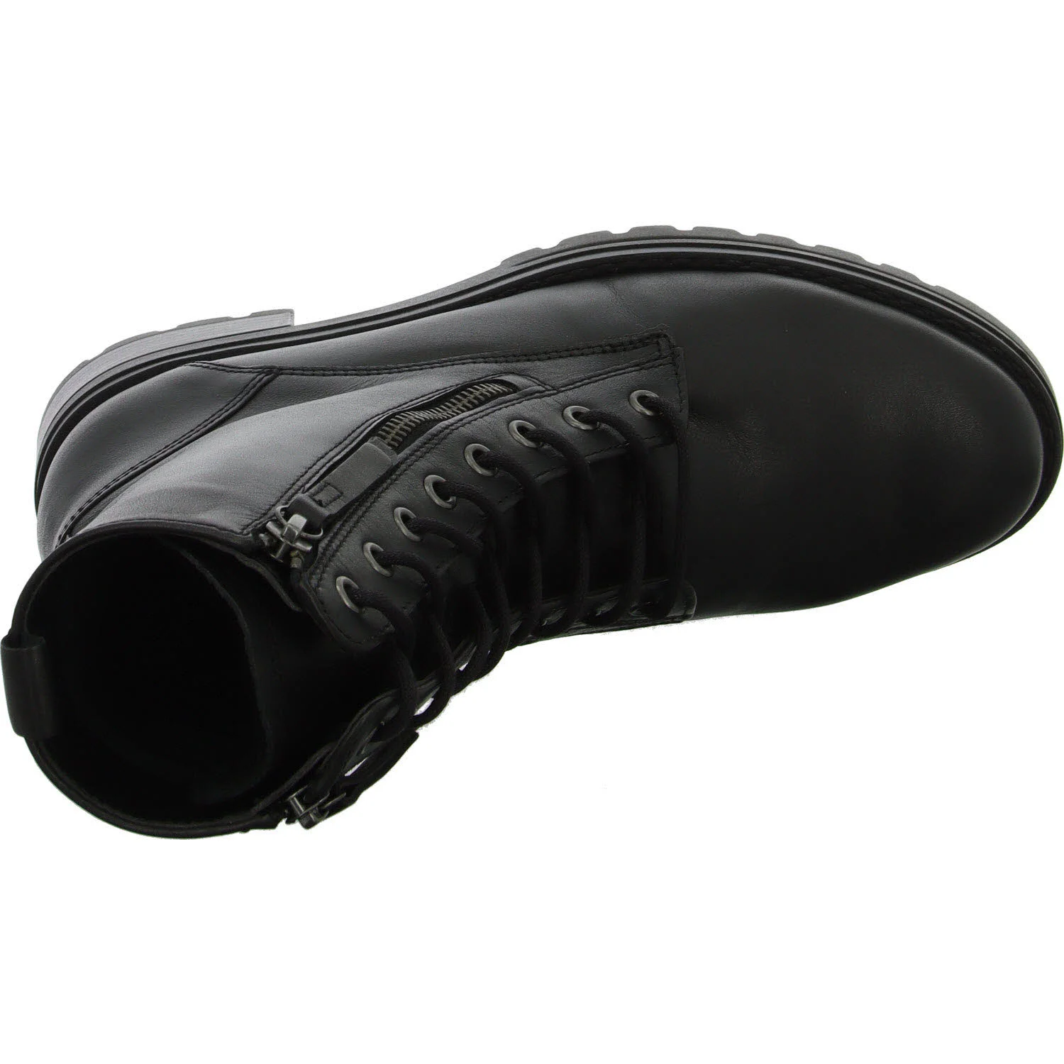 Gabor Damen Schnürstiefel 8027.03.001 8027.03 black (a.silver) G (normal)